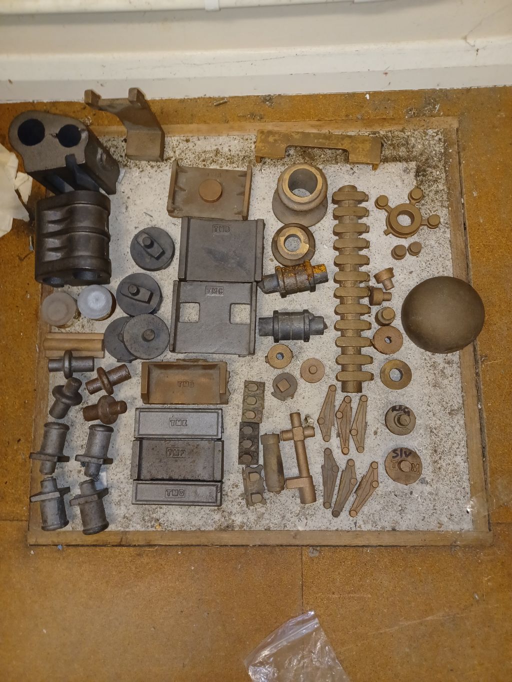 Castings for the 5" Torquay Manor